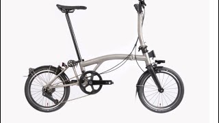 Discover the Brompton T Line – the worlds lightest folding bike in Titanium [upl. by Tillion]