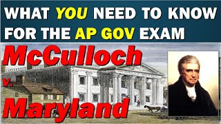 Case 1 McCulloch v Maryland AP Government [upl. by Fox]