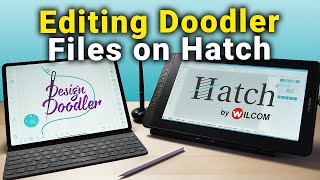 How To Use The Design Doodler With Other Embroidery Software [upl. by Tzong]