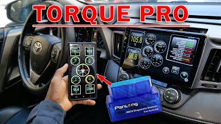 Torque Pro App Indepth Review  OBDII Tool [upl. by Elesig]