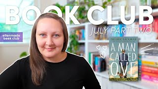 A man called Ove by Fredrik Backman 📚💜👴 Book Club Discussion JULY Part Two [upl. by Tterb527]