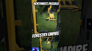 Forestry Empire  Northwest Passage  FS22  Feller Buncher  Clearing new land shorts forest [upl. by Yeznil]