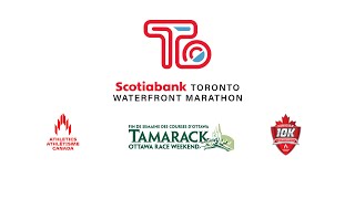 Scotiabank Toronto Waterfront Marathon 2021  10KM Livestream [upl. by Loria212]