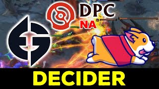 EG vs TEAM DOGCHAMP  NA DECIDER  DPC NA TOUR 2 DIVISION 1 DOTA 2 [upl. by Nnazus]