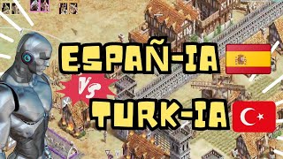 EspañIA vs TurkIA  Showmatch naciones IA  Age of Empires II [upl. by Thalassa221]