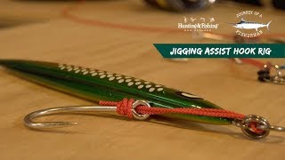 JIGGING ASSIST HOOK RIG  DEMONSTRATION [upl. by Shane]