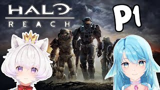 Halo Lover and Halo Noob Playthrough  Halo Reach  Part 1 [upl. by Noni226]