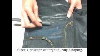 NIMES DENIMing 8216 Style Jeans  Whisker amp Handsand DIY Tutorial [upl. by Devona494]