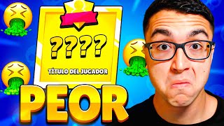 CONSIGO la PEOR MAESTRÍA de TODO BRAWL STARS🤮 [upl. by Calabrese]