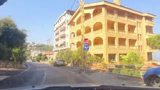 Driving Tour From Beit Chabeb Village to Mazraat Yachouh Lebanon [upl. by Ermina]