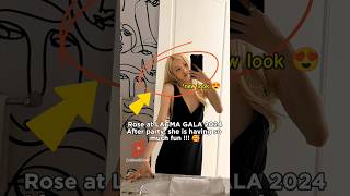 Rose at LACMA art  film gala 2024 roseblackpinklisa fypシ゚viral [upl. by Aicilyhp]