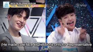 Lee Dong Wook Getting Hit On Produce X 101 EP 1 w Eng Subs [upl. by Fern]