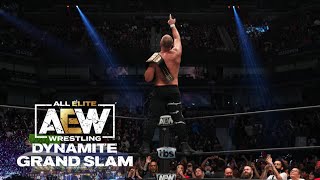 Jon Moxley Becomes the Most Decorated Champion in AEW History  AEW Dynamite Grand Slam 92122 [upl. by Irual]