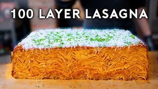 100 Layer Lasagna  Anything With Alvin [upl. by Franklin817]