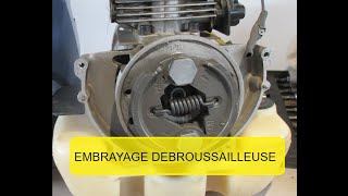 embrayage débroussailleuse thermique embrayage porte outils Einhell [upl. by Marsha]