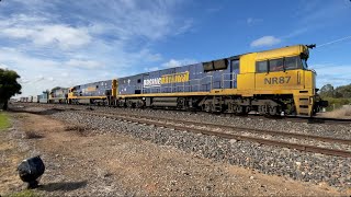 NR87 NR61 amp NR62 leads 6MP5 through Callington [upl. by Tseng]