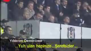 Beşiktaş Çarşı  Yıldırım Demirören Yeter  Protesto [upl. by Wiskind]