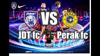 JDT vs Perak fc separuh akhir 1 [upl. by Egroej192]