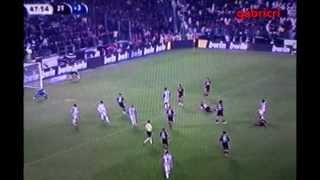 Juventus Torino 2 1 Zuliani reazione al gol Pirlo allo scadere [upl. by Atinav]