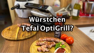 Wie grillt man Würstchen im Tefal OptiGrill [upl. by Neetsirk986]