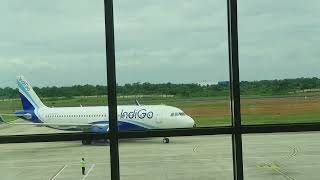 Agartala Airport this morning aircraft landed to take us to Kolkata this morning 17072024 [upl. by Oirasec294]