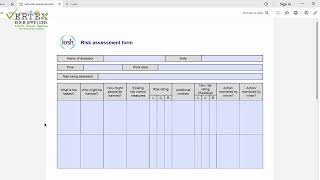 How to conduct IOSH Managing Safely Risk Assessment Form URDU  HINDI [upl. by Bea]