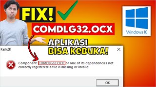 Mengatasi Masalah Error Component COMDLG32OCX Windows 10  Solusi Mudah dan Cepat [upl. by Danni]