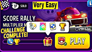 Easy  Multiplier Mushrooms Boosted Solo Challenge  Score Rally  Match Masters [upl. by Harmony]