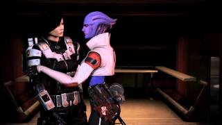 Mass Effect 3  Reaction of the all crew on relationship between Tali and Shepard [upl. by Anim]