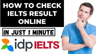 How to Check IELTS Result IDP Online  Easy Way of Checking IELTS Result IDP  AEO [upl. by Cirdahc403]