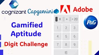 Gamified Aptitude  Digit Challenge [upl. by Ahsea]