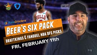 DRAFTKINGS NBA PICKS FRIDAY 21122  The Daily Fantasy 6 Pack [upl. by Torry342]