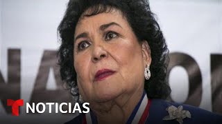 Así fue la última visita que Carmen Salinas recibió de su hija  Noticias Telemundo [upl. by Sillig]