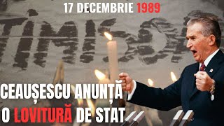 Teleconferința 17 decembrie 1989 Timișoara INTEGRAL  ANALIZA mesajelor lui Nicolae Ceaușescu [upl. by Ginni]