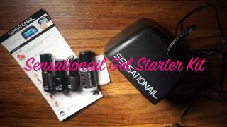 Sensationail Gel Starter Kit Tutorial [upl. by Evelinn]