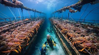 How European Fishermen Catch Millions of Lobsters in Deep Sea Traps and Make Millions of Dollars [upl. by Georgena693]