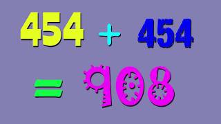 Learn to add up to 1000 with colorful NUMBERS HD [upl. by Petra155]