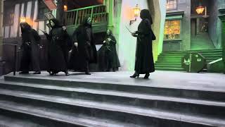 Death Eater’s entrance during HHN33 [upl. by Paloma]