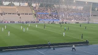 Paris FC  AJ Auxerre coup d’envois stade Charléty [upl. by Eahc]