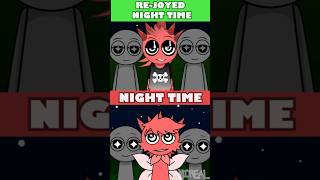 New Update Sprunki REJOYED 😈 NIGHT TIME 🌚 VS Sprunki NIGHT TIME 🌙 [upl. by Sadella]