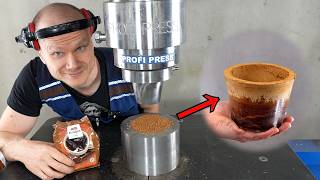 Making coffee cup from coffee  20 000 mg of Caffeine [upl. by Mamoun]