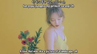 Taeyeon  Love In Color English subsRomanizationHangul [upl. by Quigley]