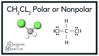 Is CH2Cl2 Polar or Nonpolar Dichloromethane [upl. by Alyak]