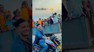 Kya kabutar hai🕊❤️🥰 viral​ publicreaction​🤩👀 reaction​ trending​ shorts pigeon bike [upl. by Haberman]