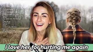 yeah EVERMORE made me cry too ✰ Taylor Swift Reaction [upl. by Fabiano]