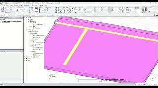 How to design distributive impedance matching network with HFSS [upl. by Letnuahs]