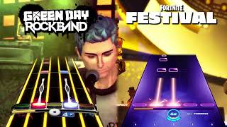 quotWhen I Come Aroundquot  Fortnite Festival vs Green Day Rock Band Chart Comparison [upl. by Markos]