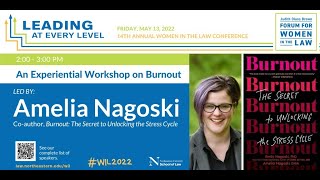 An Experiential Workshop on Burnout [upl. by Ecnerrot10]