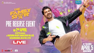 Family Star Pre Release Event  Vijay Deverakonda Mrunal Thakur  Parasuram  Dil Raju [upl. by Kcirddot672]