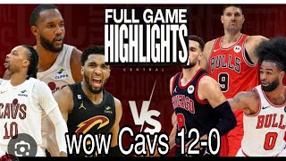 CAVS VS BULLS FULL GAME HIGHLIGHTS  NOV 11 202425  NBA SEASON [upl. by Ecydnac]